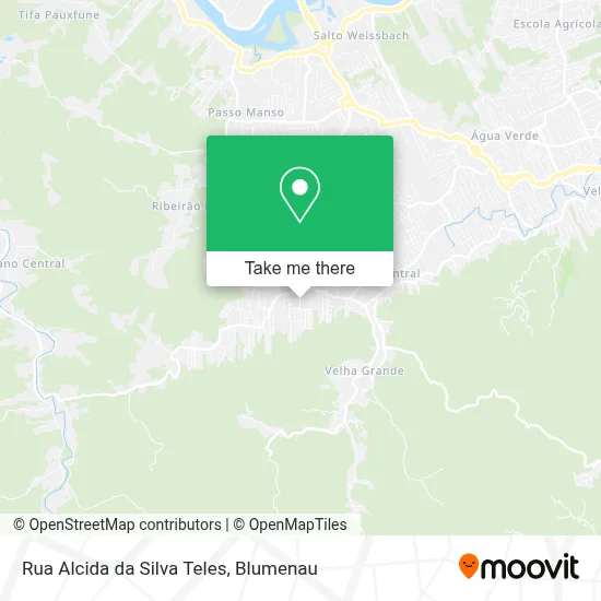 Rua Alcida da Silva Teles map