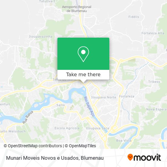 Mapa Munari Moveis Novos e Usados