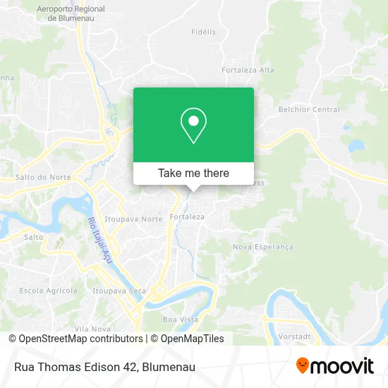 Rua Thomas Edison 42 map