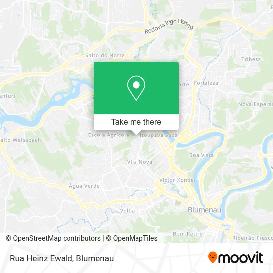 Rua Heinz Ewald map