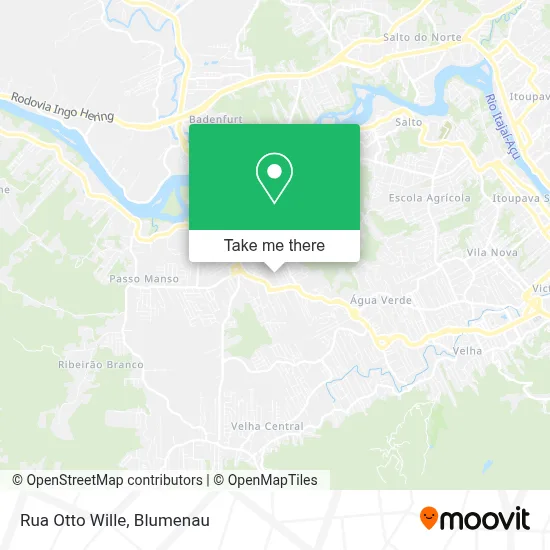 Rua Otto Wille map