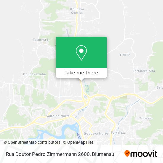 Mapa Rua Doutor Pedro Zimmermann 2600