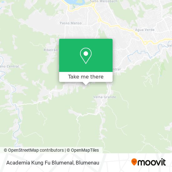 Academia Kung Fu Blumenal map
