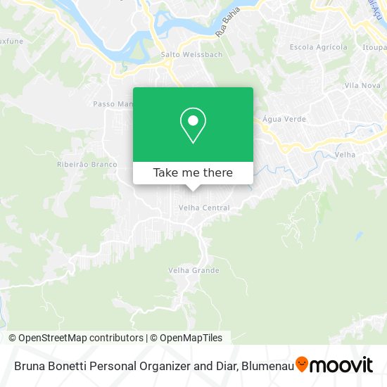 Bruna Bonetti Personal Organizer and Diar map