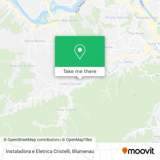 Instaladora e Eletrica Cristelli map