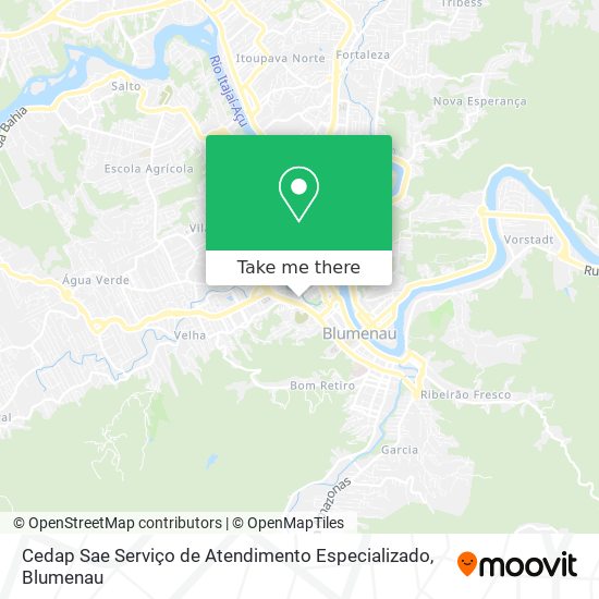 Cedap Sae Serviço de Atendimento Especializado map