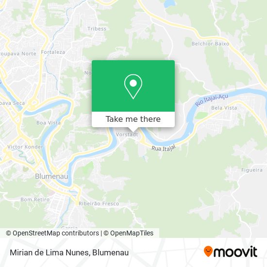 Mirian de Lima Nunes map