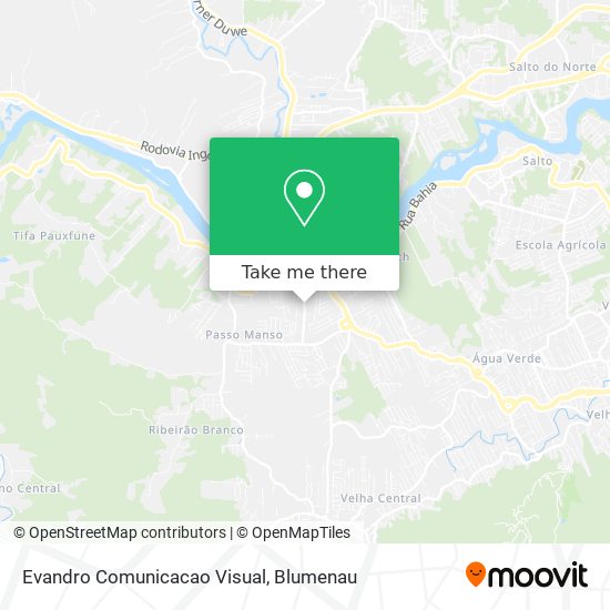 Mapa Evandro Comunicacao Visual
