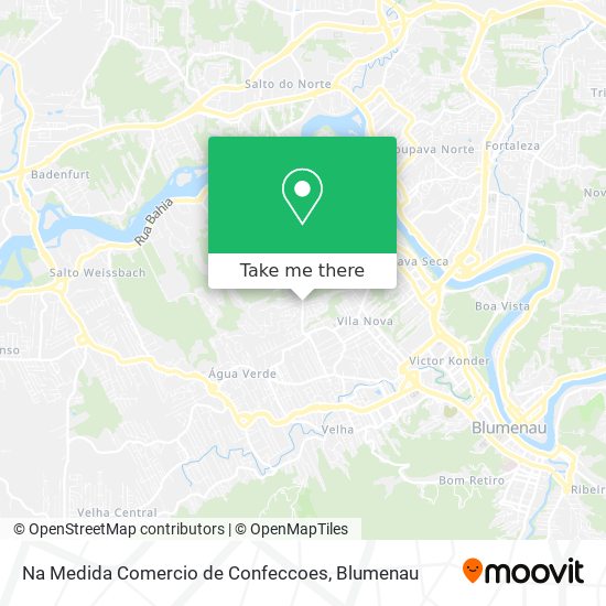 Na Medida Comercio de Confeccoes map