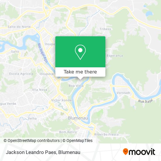 Jackson Leandro Paes map