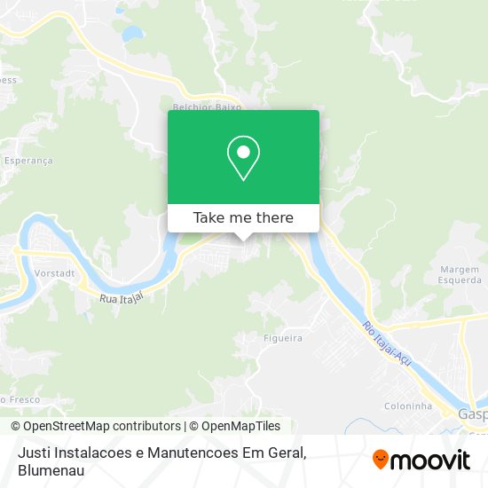 Justi Instalacoes e Manutencoes Em Geral map