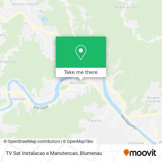 Mapa TV Sat Instalacao e Manutencao