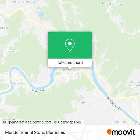 Mundo Infantil Store map