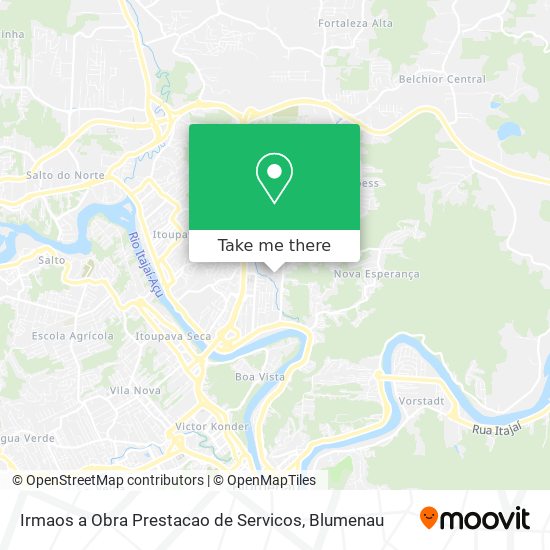 Mapa Irmaos a Obra Prestacao de Servicos