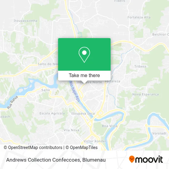 Andrews Collection Confeccoes map