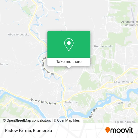 Ristow Farma map