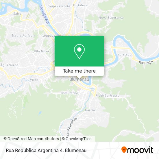 Rua República Argentina 4 map
