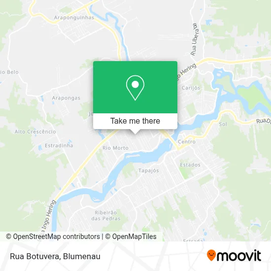 Rua Botuvera map