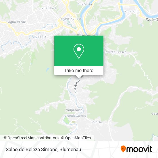 Salao de Beleza Simone map