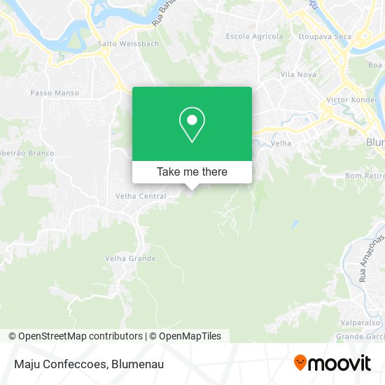 Maju Confeccoes map