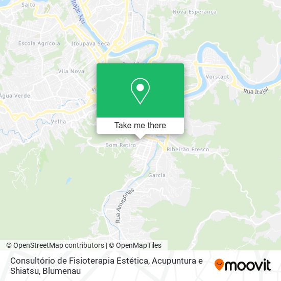 Consultório de Fisioterapia Estética, Acupuntura e Shiatsu map