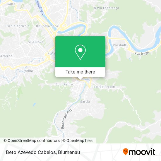 Beto Azevedo Cabelos map