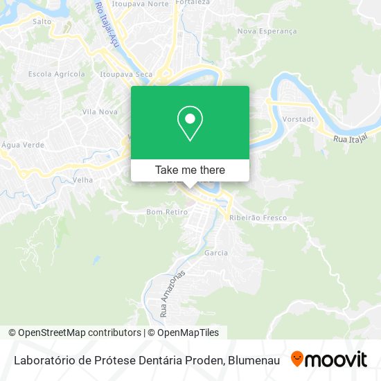 Mapa Laboratório de Prótese Dentária Proden