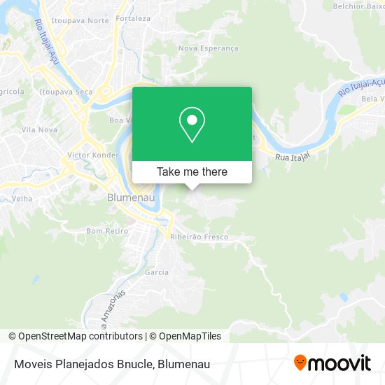 Moveis Planejados Bnucle map