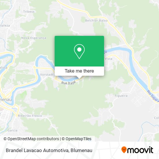 Brandel Lavacao Automotiva map