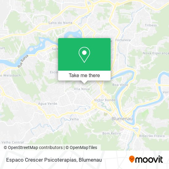 Espaco Crescer Psicoterapias map