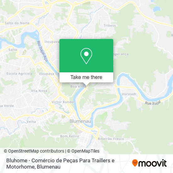 Bluhome - Comércio de Peças Para Traillers e Motorhome map