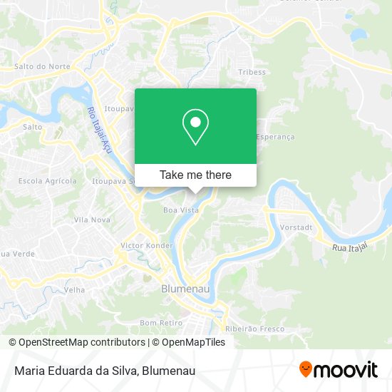 Mapa Maria Eduarda da Silva