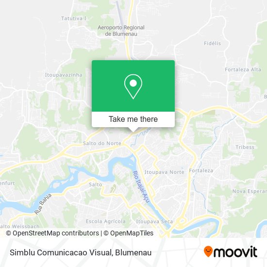 Simblu Comunicacao Visual map
