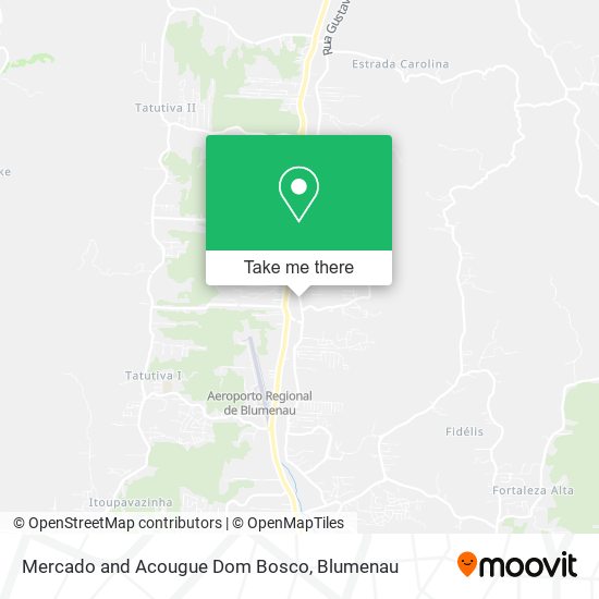 Mercado and Acougue Dom Bosco map