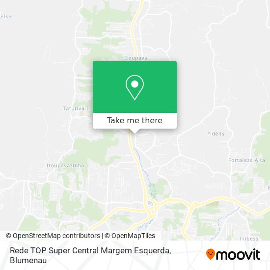 Rede TOP Super Central Margem Esquerda map