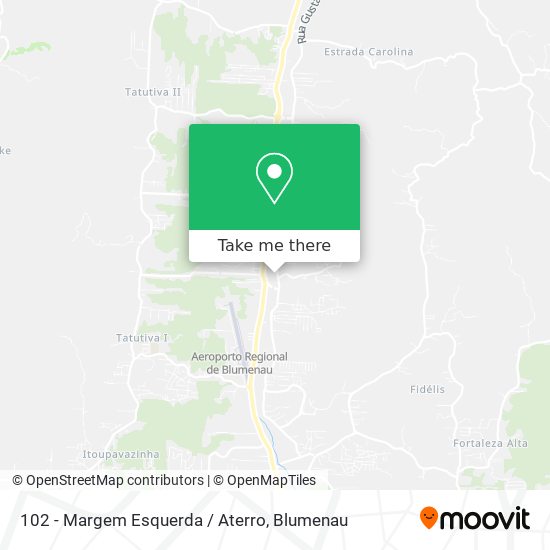 102 - Margem Esquerda / Aterro map