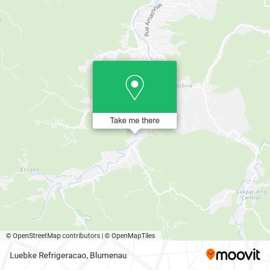 Luebke Refrigeracao map