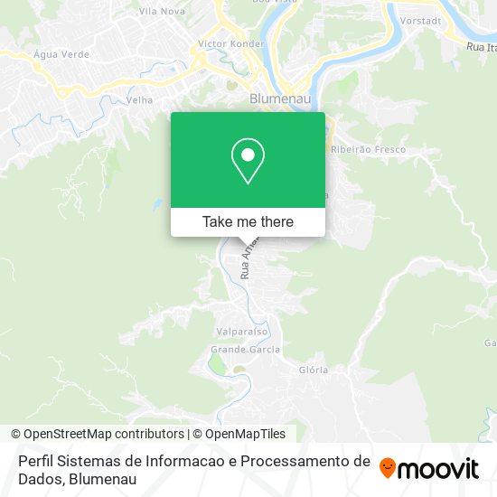 Mapa Perfil Sistemas de Informacao e Processamento de Dados