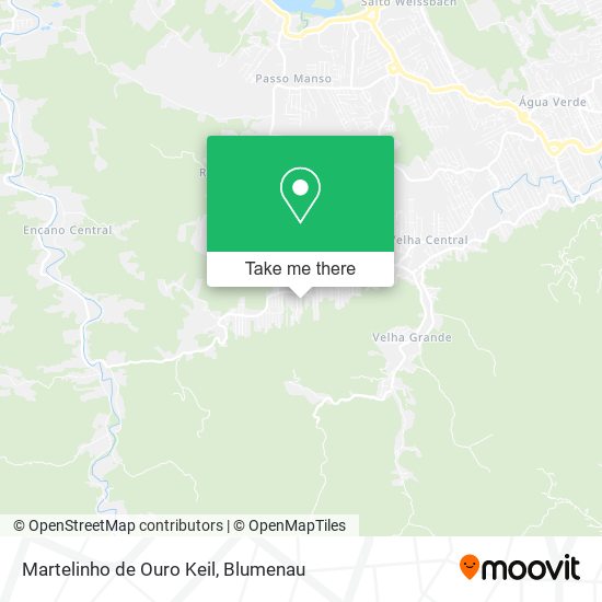 Mapa Martelinho de Ouro Keil