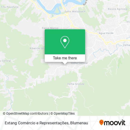 Mapa Extang Comércio e Representações