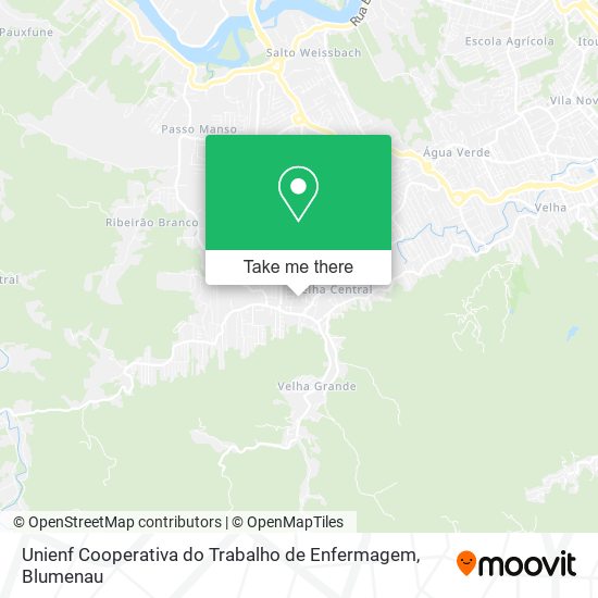 Unienf Cooperativa do Trabalho de Enfermagem map