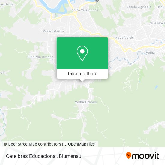 Cetelbras Educacional map