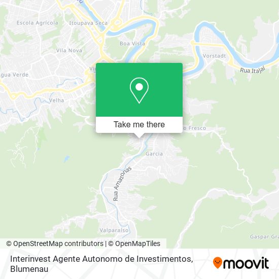 Interinvest Agente Autonomo de Investimentos map