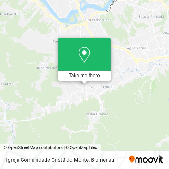 Igreja Comunidade Cristã do Monte map