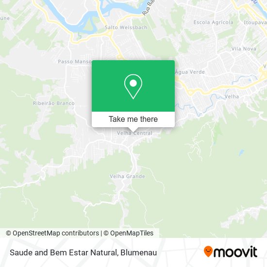 Saude and Bem Estar Natural map