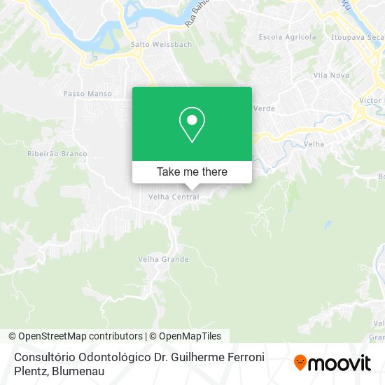 Consultório Odontológico Dr. Guilherme Ferroni Plentz map