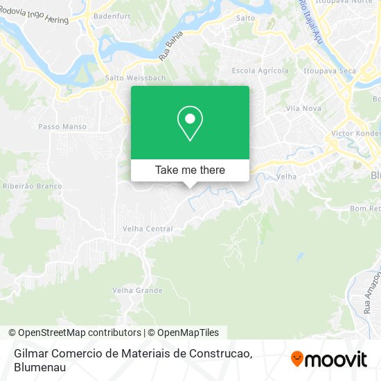 Gilmar Comercio de Materiais de Construcao map