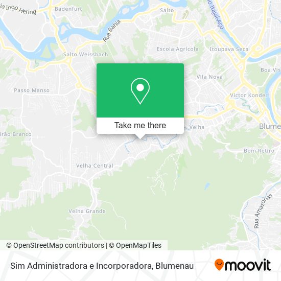 Sim Administradora e Incorporadora map