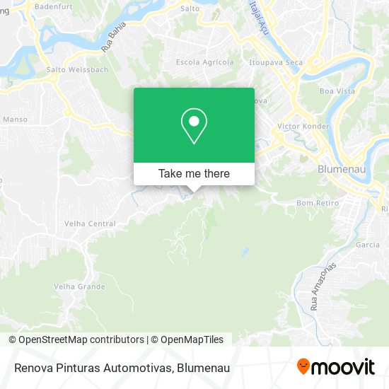 Renova Pinturas Automotivas map