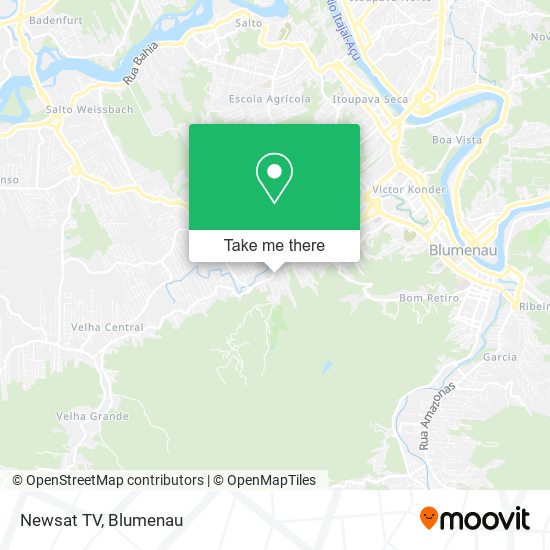 Newsat TV map